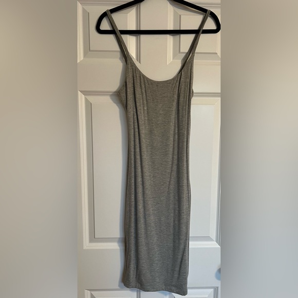 JLUXLABEL ‘Grey New Jersey Double Lined Dress’ - Picture 7 of 8